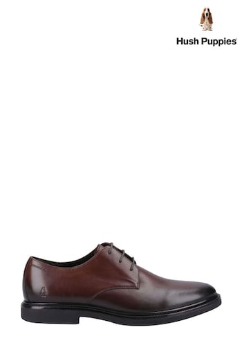 Hush Puppies Kye Lace Up Brown Shoes (426522) | £95