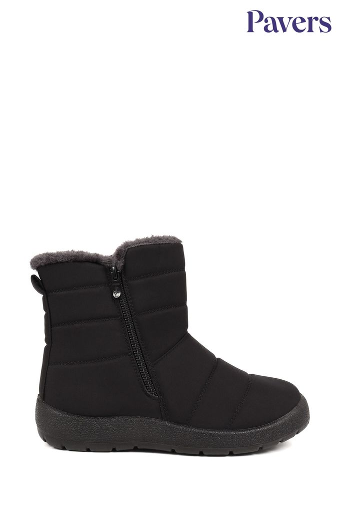 Pavers black boots cheap
