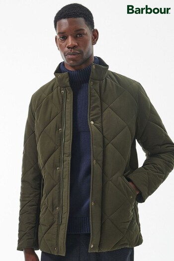 Barbour® Green Win Chelsea Coat (426961) | £219