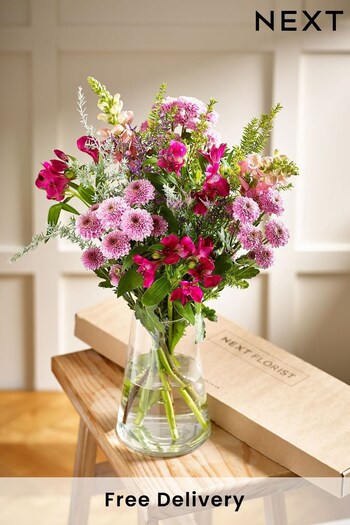 Pink Letterbox Fresh Flower Bouquet (427054) | £24
