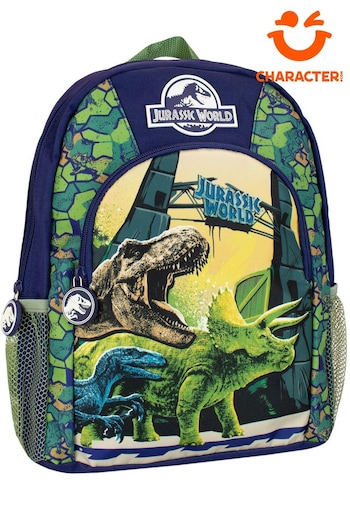 Character Blue Camouflage Disney Jurassic World Dinosaur Camouflage versace Backpack (427347) | £21