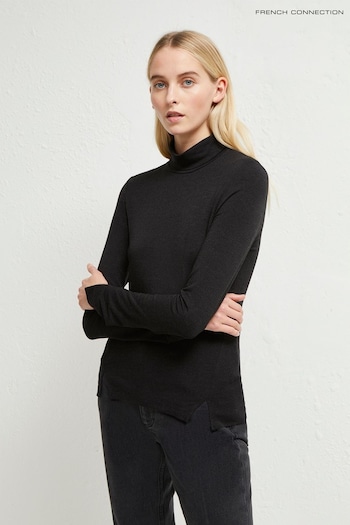 French Connection Venitia Jersey Split Cuff Top (427352) | £39