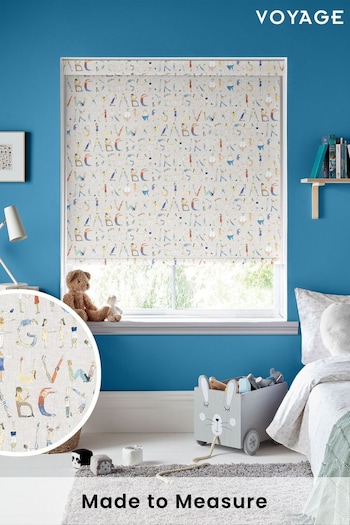 Voyage Natural Alphabet People Made to Measure Roller Blinds (427374) | £66