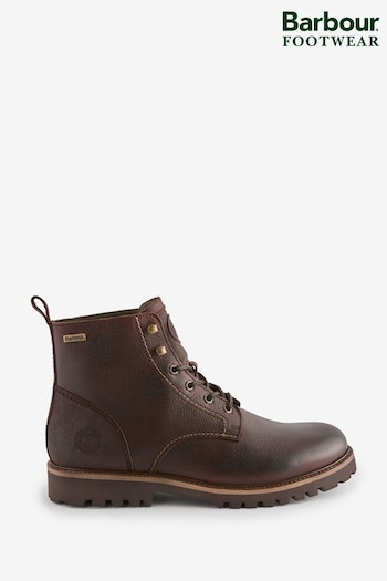 Barbour® Dark Brown Foggy Derby Boots (427443) | £169