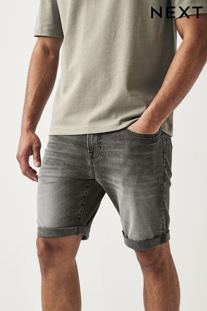 Next mens sales shorts denim