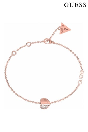 Guess Jewellery Ladies Pink Lovely Bracelet (427573) | £49