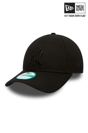 New Era® New York Yankees Essential Black 9FORTY Cap (427865) | £19