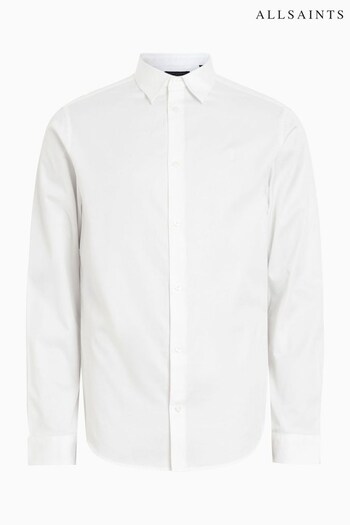 AllSaints Simmons White Shirt (428492) | £99