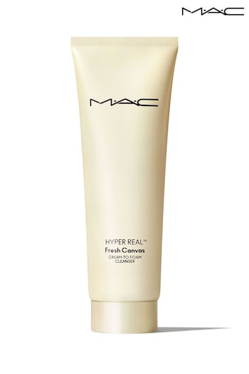 MAC Hyper Real Fresh Canvas Cream-To-Foam Cleanser 125ml (428962) | £30