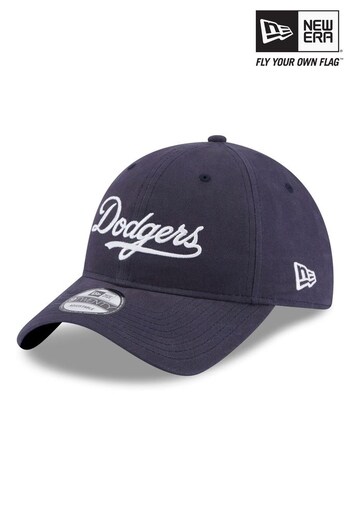New Era® LA Dodgers Team Script Navy 9TWENTY Adjustable Cap (428966) | £26