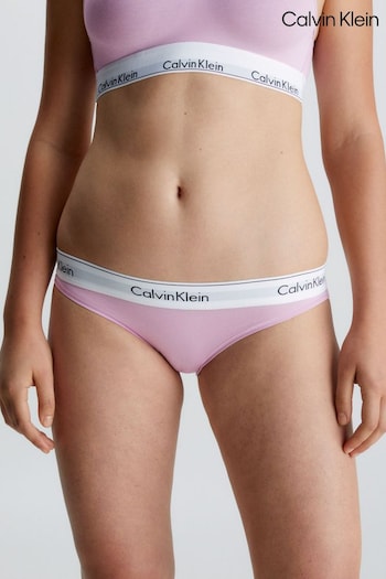 Calvin Klein Pink Modern Cotton Bikini Briefs (429168) | £23