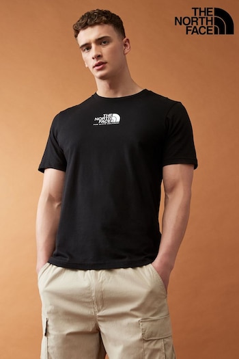 The North Face Fine Alpine Equipment 3 Short Sleeve Black T-Shirt (429682) | £30