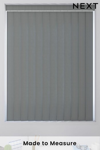 Grey Made To Measure Vertical Blind (430405) | £21