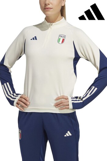 adidas White Italy adidas Training Top (430941) | £65