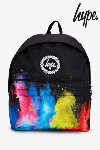 Hype. Multi Explosion Crest Black Backpack (431652) | £30