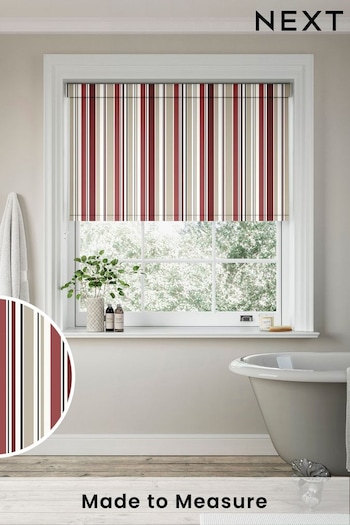 Red Chindi Made to Measure Roller Blind (431661) | £57
