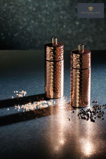 Masterclass Copper Hammered Copper Salt Mill (431696) | £28