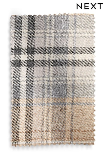Tweedy Check Upholstery Fabric Sample (431765) | £0