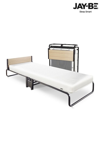 Jay-Be Beds Black Revolution Folding Bed with Rebound e-Fibre Mattress (432010) | £150
