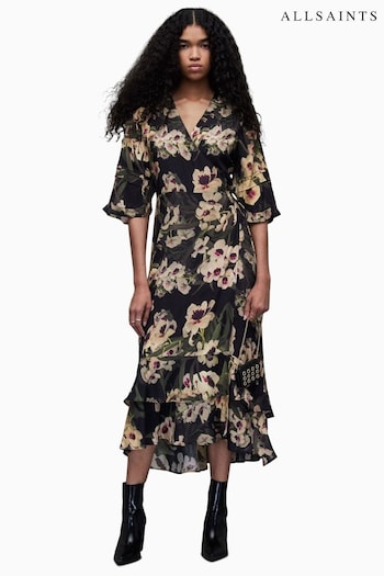 AllSaints Delana Francoise Dress (432082) | £199