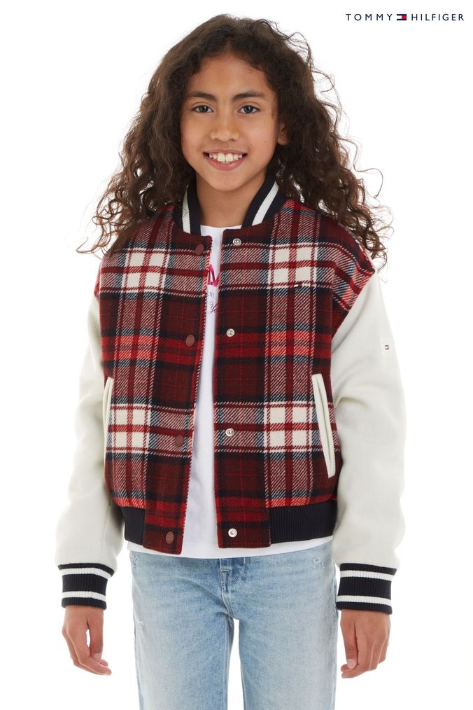 Buy Girls Tommy Hilfiger Bomber Childrenswear Online Next UK