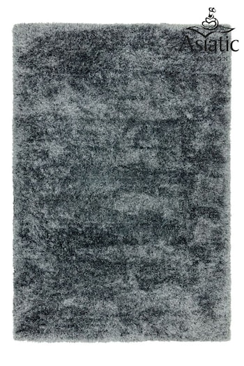 Asiatic Rugs Slate Grey Nimbus High Pile Shaggy Rug (432097) | £152 - £430