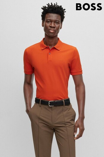 BOSS Dark Orange Pallas Polo Shirt (432512) | £89