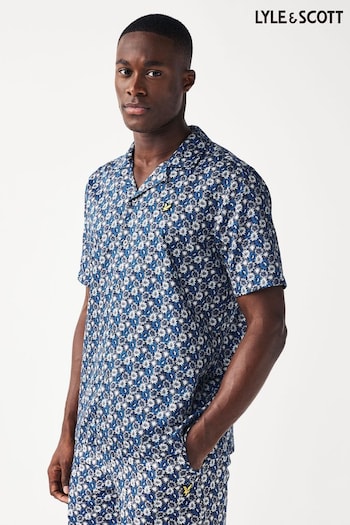 Lyle & Scott Floral Print Resort Shirt (432518) | £75