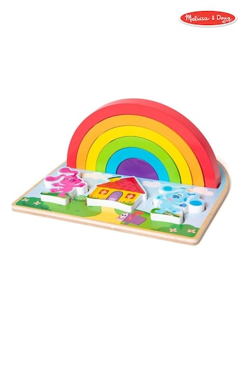 Melissa & Doug Wooden Rainbow Stacking Puzzle (433201) | £27