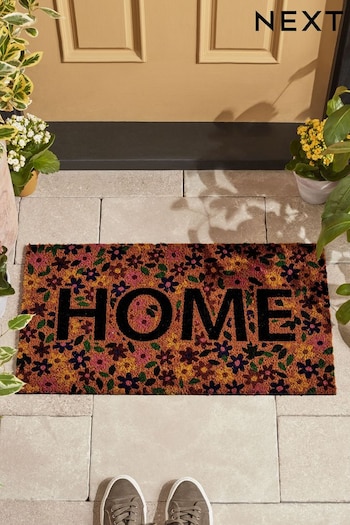 Multi Floral Home Doormat (434099) | £16