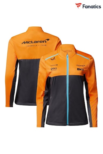 Fanatics Orange McLaren 2023 Team Softshell Jacket (435436) | £120