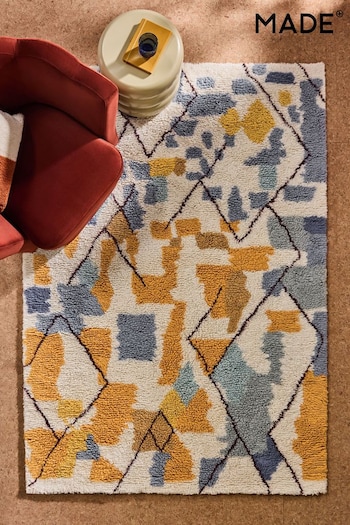 MADE.COM Multi Simone Wool Berber Rug (436147) | £190 - £410