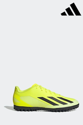 adidas Yellow Performance X Crazyfast Club Turf Boots (436593) | £50