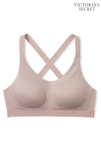 New In Furniture Candlelight Rose Nude Lightweight Mesh Sports Bra (436710) | £39