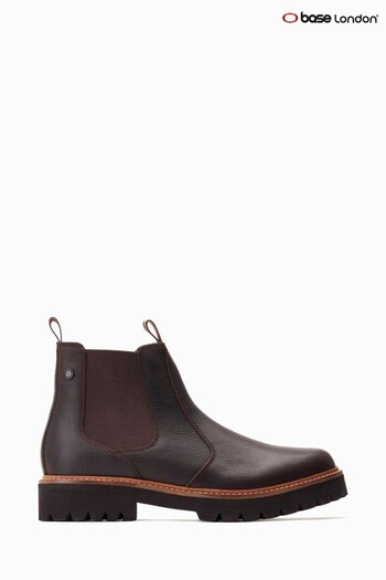 Base London Ragnar Pull On Chelsea Brown Boots (437301) | £90