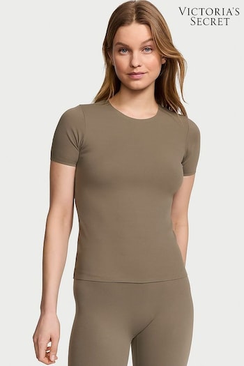 Victoria's Secret Terra Olive Green VS Elevate T-Shirt (437333) | £35