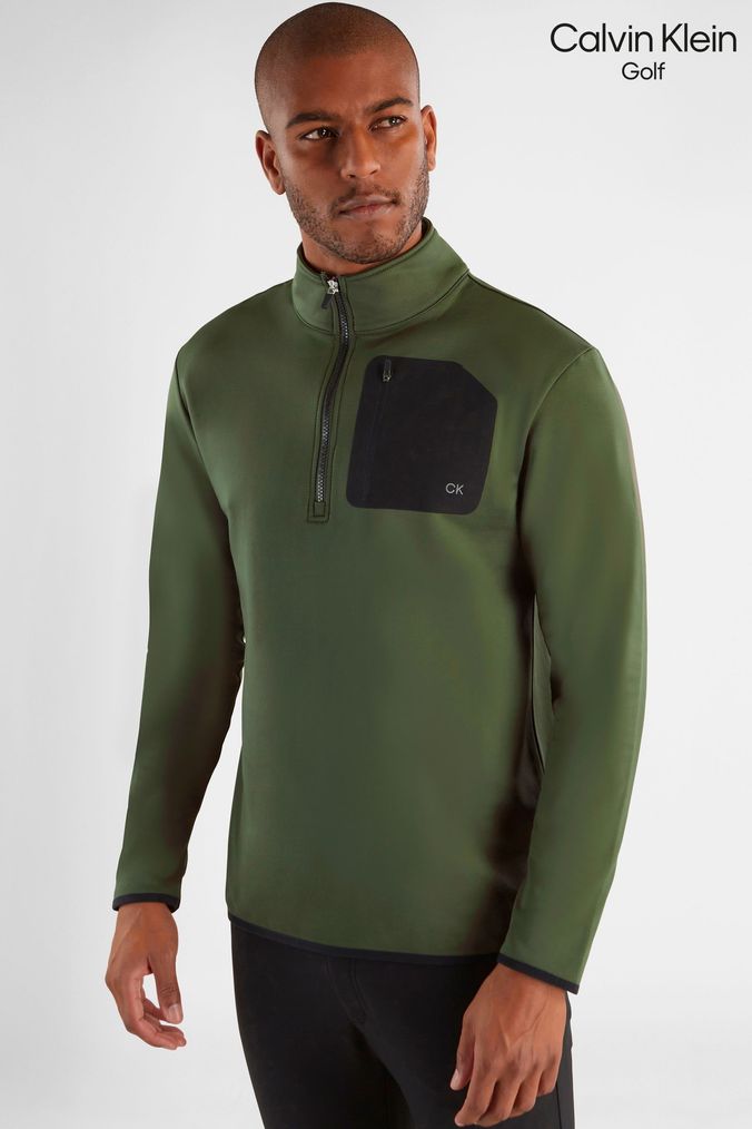 Buy Men s Calvin Klein Golf Sweattops Online Next UK