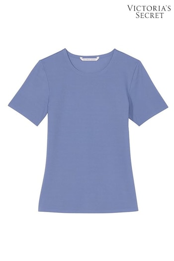 Victoria's Secret Velvet Morning Blue VS Elevate T-Shirt (437763) | £35