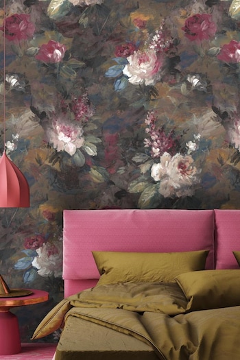 Woodchip & Magnolia Brown Ava Marika Wallpaper (438353) | £110
