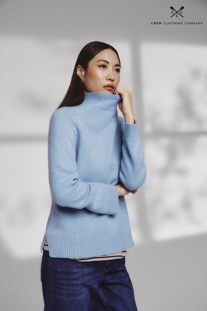 Bright blue jumper best sale womens