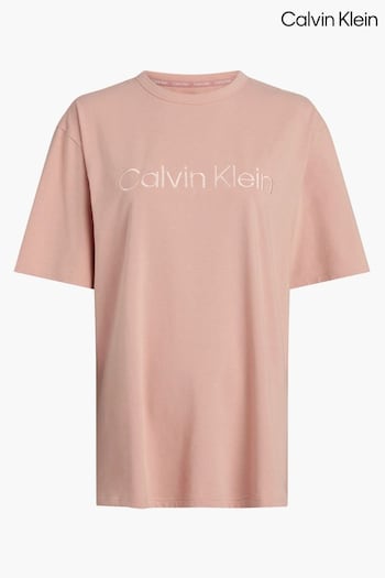 Calvin Klein Grey Pure Cotton Loungewear T-Shirt (438547) | £38