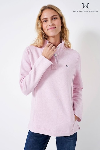 Crew Clothing Company Half Button Sweatshirt (438594) | £59