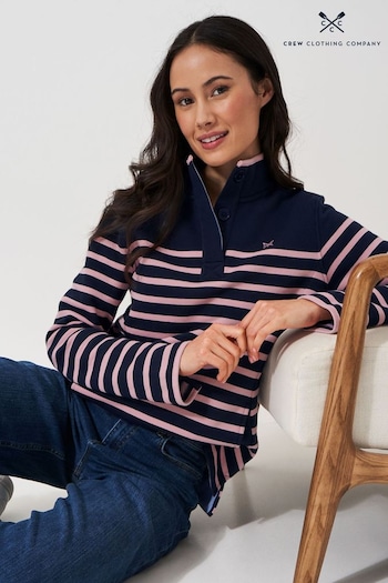 Crew Clothing Company Half Button Sweatshirt (438721) | £59