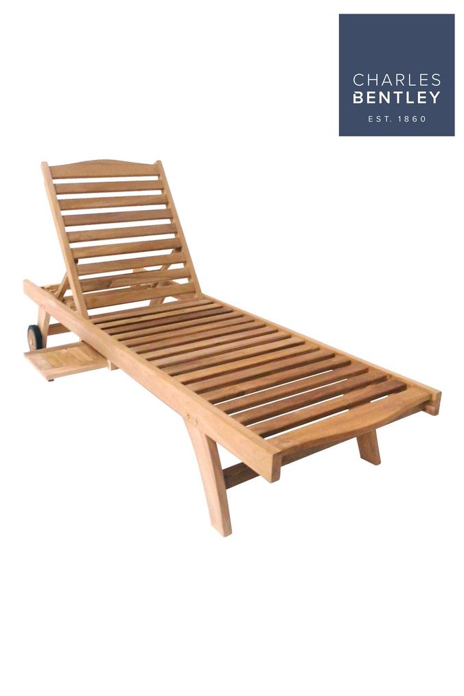 Charles bentley acacia sun lounger top