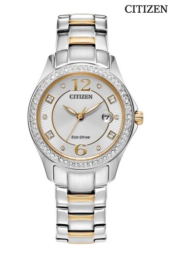 Citizen Ladies Silver Tone Bracelet Dress Watch (439675) | £249