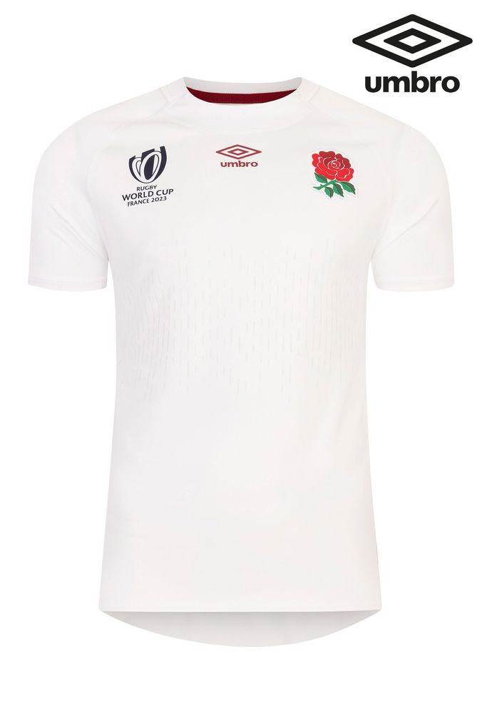 Umbro White England Kids World Cup Home Rugby Shirt (439944) | £65