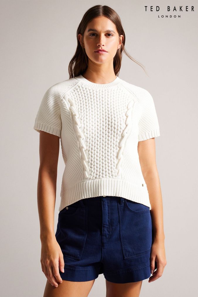 Next ladies short clearance sleeve jumpers