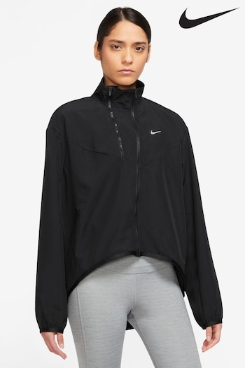 Nike Black Dri-FIT Swoosh Running Jacket (440757) | £73