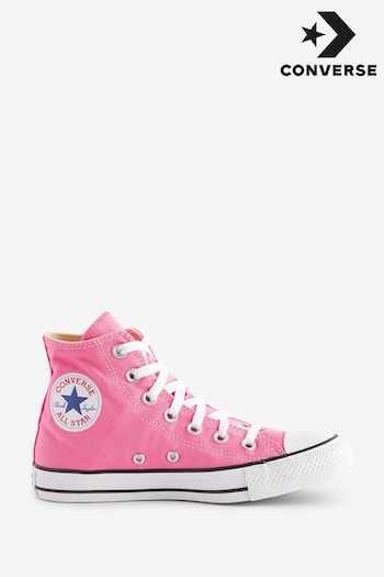 Converse Pink Chuck Taylor All Star Trainers (440953) | £65