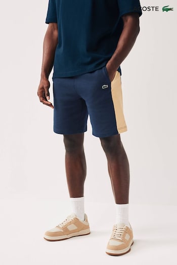 Lacoste Blue Color Block Shorts (441306) | £75